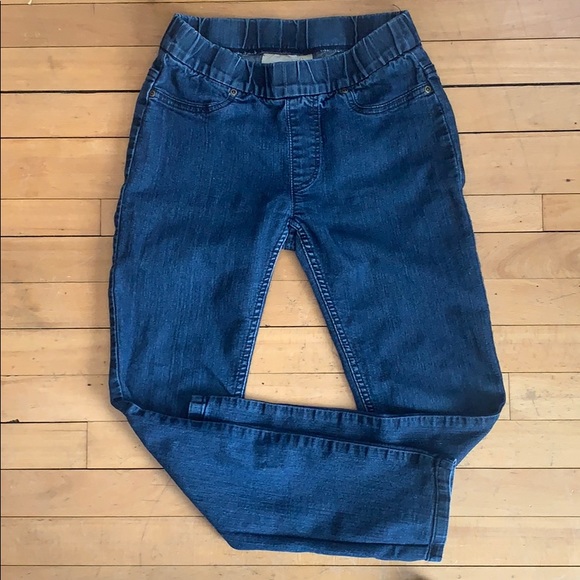 Pull on Blue Skinny Jeans - Picture 2 of 6